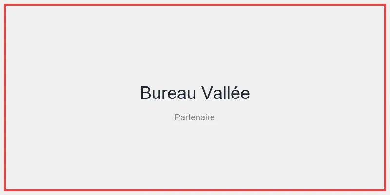 logo bureau vallee